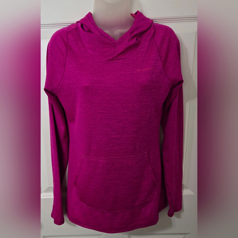 Ladies New Balance Athletic Hoodie Sz Medium Euc